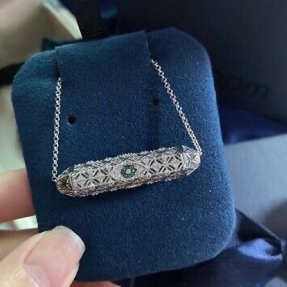Evil Eye Spinner Necklace - Picture 4 of 15